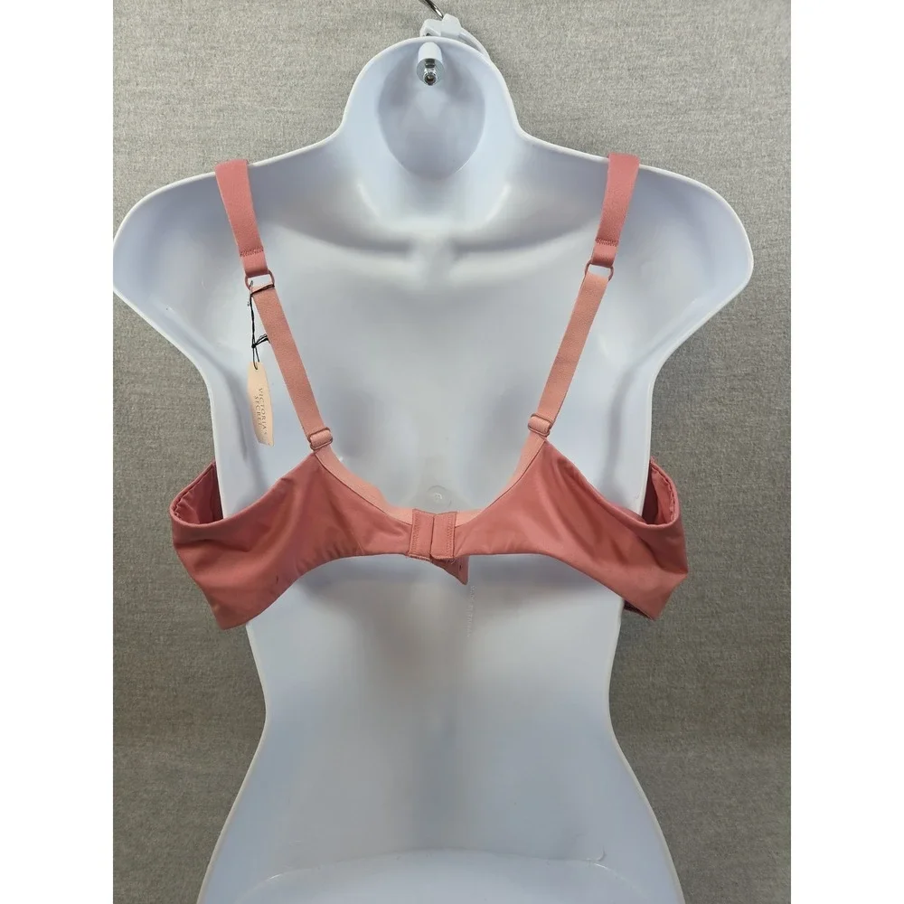 Victorias Secret 40DD Full Coverage Bra Underwire Lined Tagless Dusty‎ Rose NEW